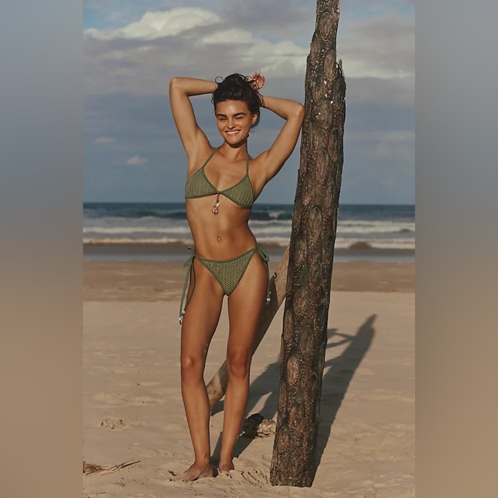 VDM the Label Delilah Crochet Bikini Set Size: S